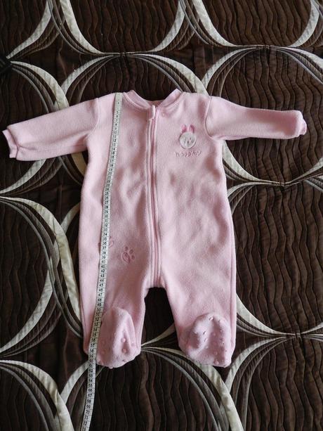 Overal fleesový se zajíčkem, 80