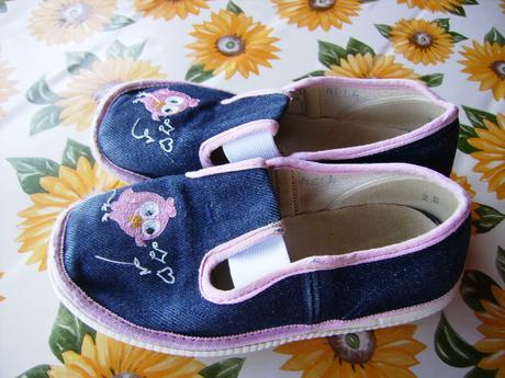 Papuče s ptáčky vel.28, 28
