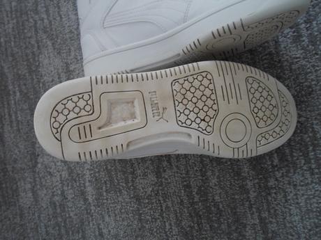 Bílé kotníčkové boty tenisky botasky puma, puma,39
