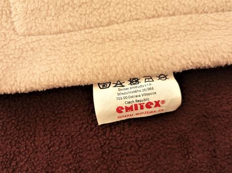 Deka fleece 70x100 cm, emitex, 