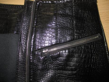 Koženková mini xs/152, bershka,152