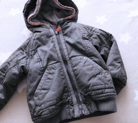 Frajerská zimní bundička vel.86/92, 92