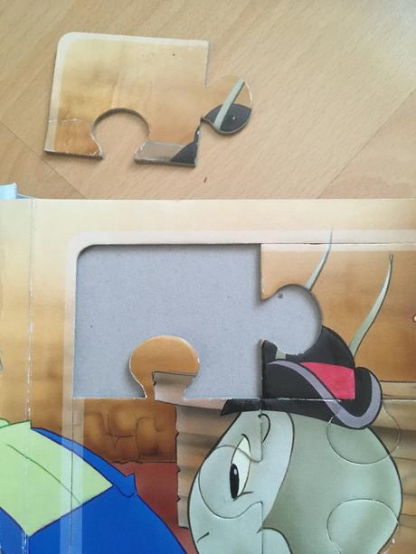 Leporelo s 6 puzzle pinocchio, 