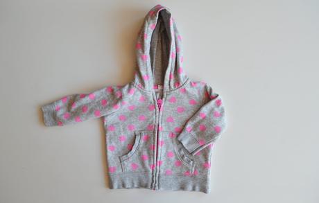 Mikinka se srdíčky, h&m,68