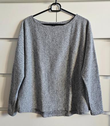 Šedý oversize svetr amisu vel. xs, amisu,xs