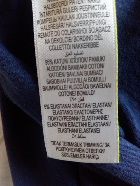 Prodam triko s dlouhym rukavem vel.122 mensí., marks & spencer,116