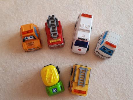 Dětská hračka - mini autíčka, 6ks,