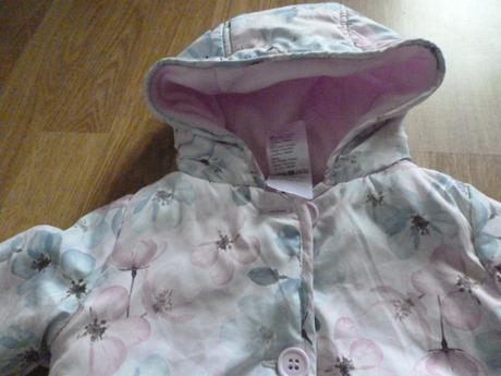 Přechodová kytkatá bunda 0-3 m, 62