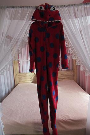 Overal fleece, primark,140