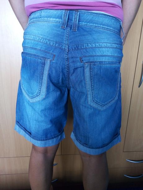 Šortky zn."denim tech" vel."38", denim,38