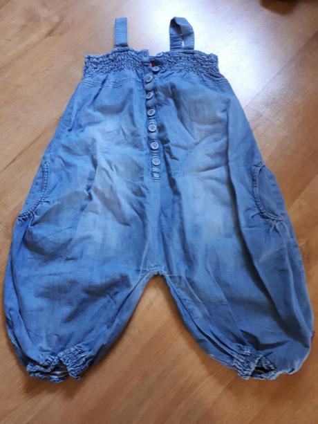 Luxusní džínové balónkove kraťasy, 116