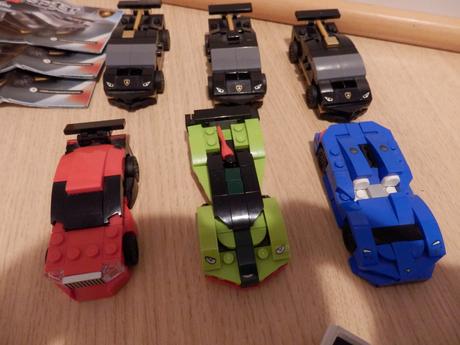 Lego autíčka do adventního kalendáře, 