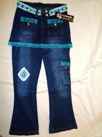 Luxusní zdobené rifle se sukní, 158