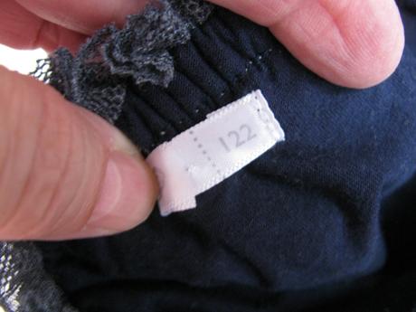 Šedomodrá tylová vícevrstvá sukně, pepco,122