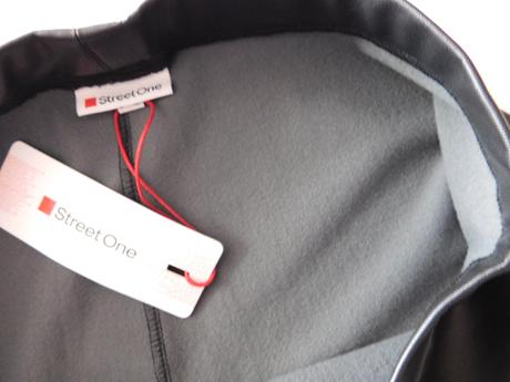 Dámské kalhoty-imitace kůže, street one,40