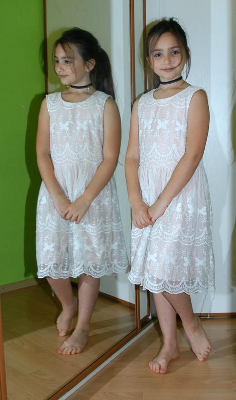 Slavnostní sváteční společenské šaty družička, primark,152