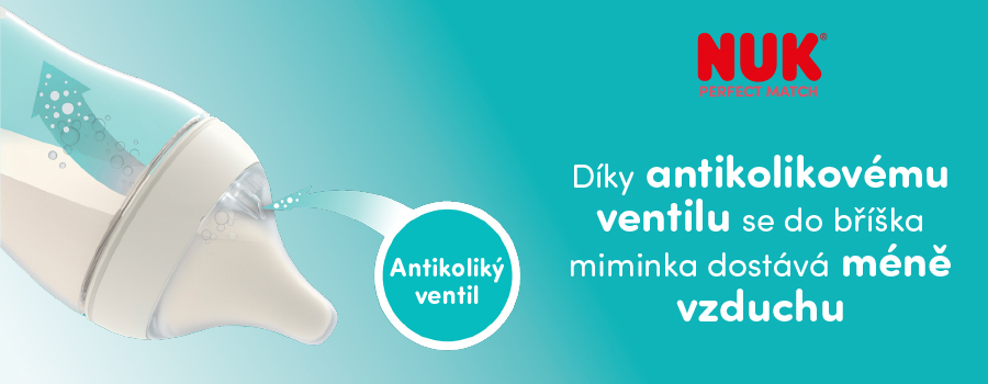 Kojenecká lahvička NUK Perfect Match