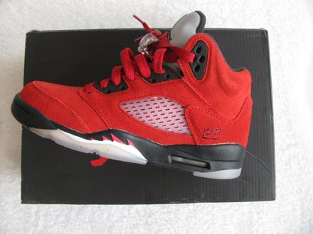 Tenisky nike air jordan 5 retro toro bravo raging, air jordan,36