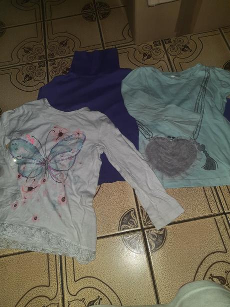 Dívčí halenky a rolák vel. 110, lupilu,110