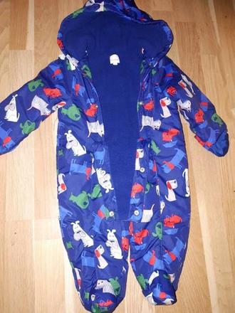 Zimní kombinéza se zvířátky 74 bluezoo, bluezoo,74