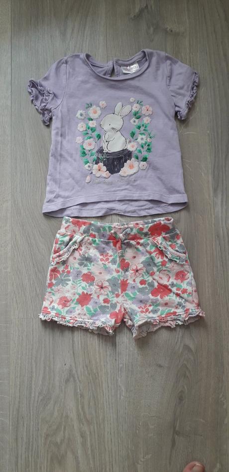 1478 - komplet tričko a kraťásky, pepco,74