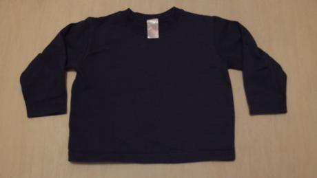 Modrá mikina tesco, tesco,104