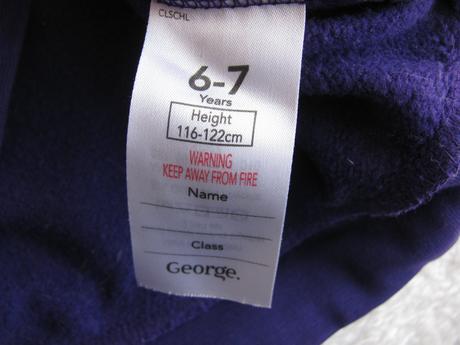 Krásná fialová bavlněná mikina, george,122