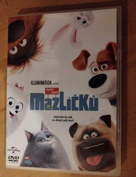 Dvd tajný život mazlíčků,