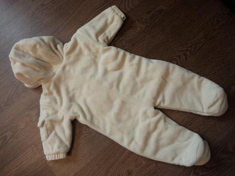 Béžová kombinéza s kapucou, cherokee,80