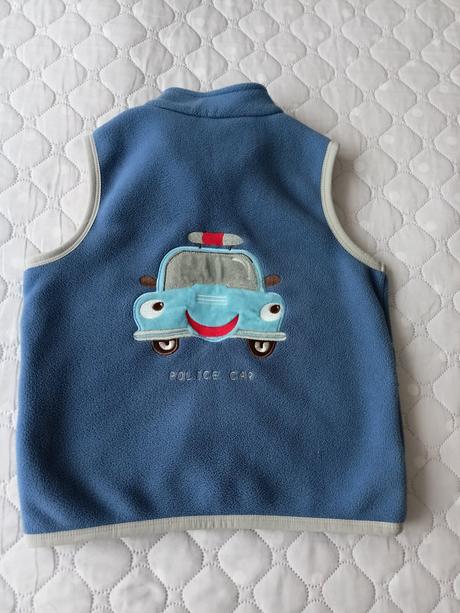 Fleece vesta, vel.110-122, 116