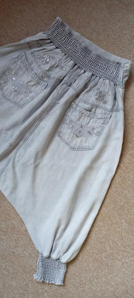 3/4 baggy/nasrávačky/harémky vel."28", 