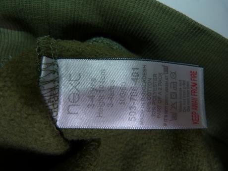 Maskáčová mikina vel. 104, next,104