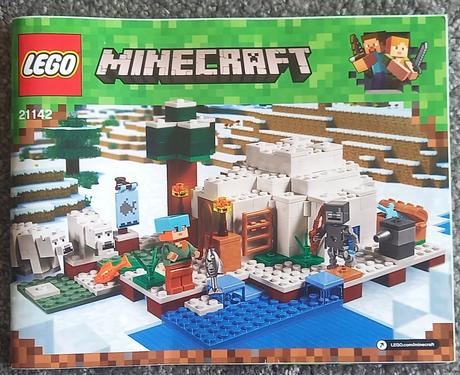 Lego minecraft 21142 - the polar igloo.,