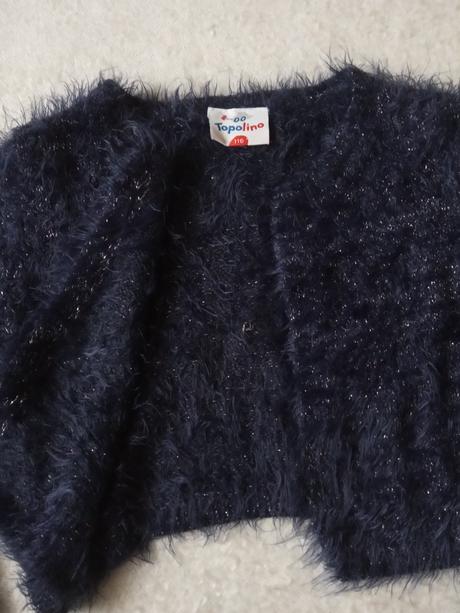 Teplé bolerko 5-6let, topolino,116