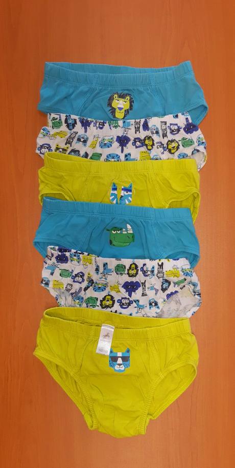 Chlapecké slipy c&a 122/128 6ks, palomino,122