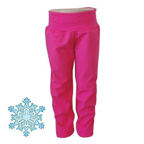 Zimní kalhoty s medvídkovou podšívkou, 80 - 152