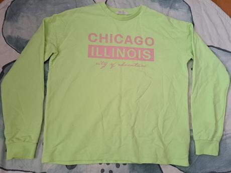 Mikina neon, h&m,158