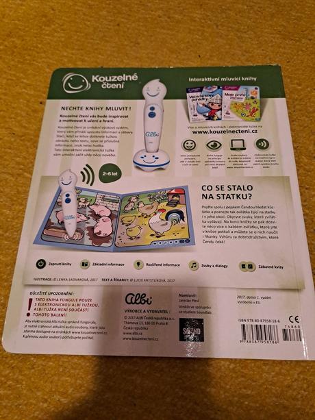 Albi - kouzelné čtení - zvířátka na statku 2-6 let,