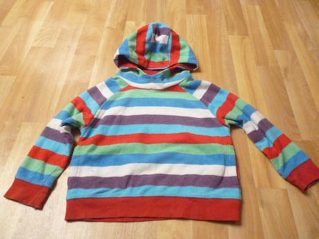 Flís pruhatá mikina next 4-5, next,110