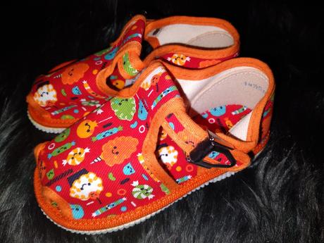 Dětské papuče bonbony vel. 20, vnit.stélka 13.5 cm, beda,20