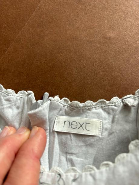 Ob/ šaty šede next - v.7 let, next,122