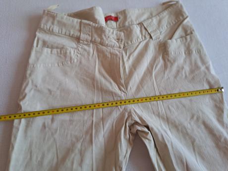 Dámské kalhoty béžové zn.synková, vel. 40/m, 40