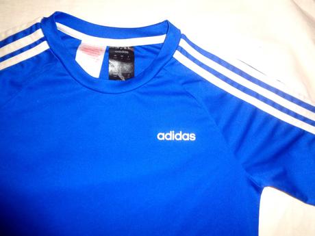 Modré funkční tričko adidas - climalite, adidas,152