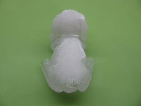 Silikonová forma - ležící pejsek, 