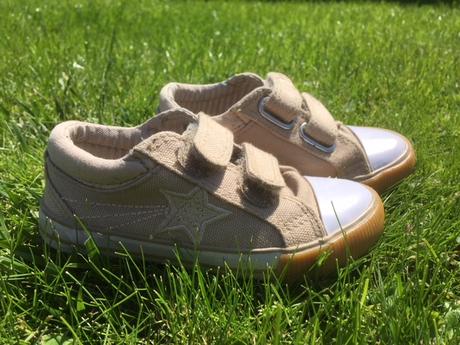 Béžové plátěnky/kecky vel.23/14,5cm, f&f,23