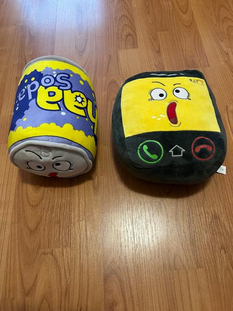 Plyšák telefon a soda-zvuk,