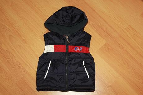 Vesta vestička teplá - tm.modrá vel. 86-92, 86