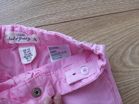 Plátěné chino kalhoty v. 104, h&m,104