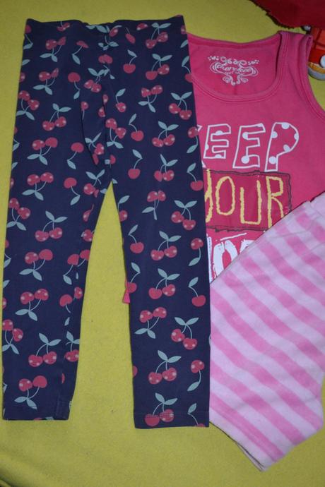 Bavlněné legíny vel.104+ dvě věci zdarma, lupilu,104