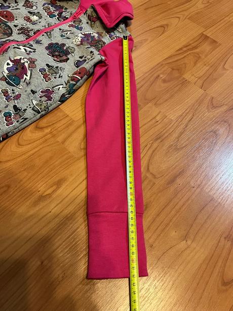 Na zakázku mikina + čepice vel 128/134, 128